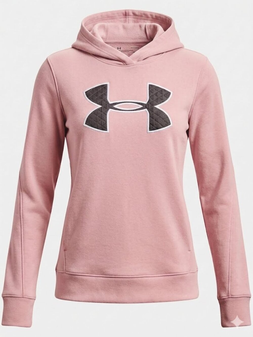 Under Armour Pink ColdGear Pullover Hoodie Warm Athletic Sweatshirt Hoodie 3296